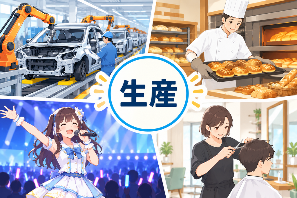 生産のイメージ図