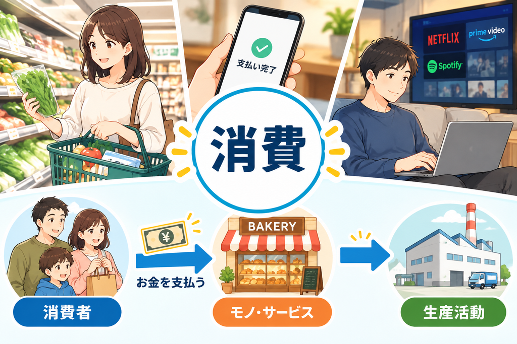 消費のイメージ図