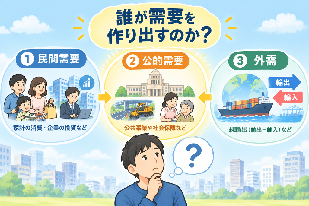 誰が需要を作り出すのか